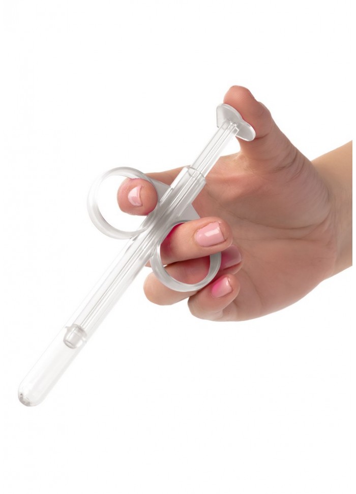 Seringue spécialement conçu pour injecter du lubrifiant anal vaginal