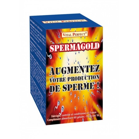 Spermagold  + de sperm - 60 gélulles