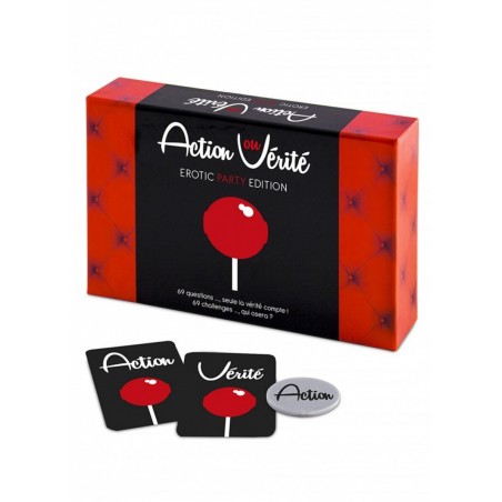 Jeu Action ou Vérité Erotic party edition pour couple