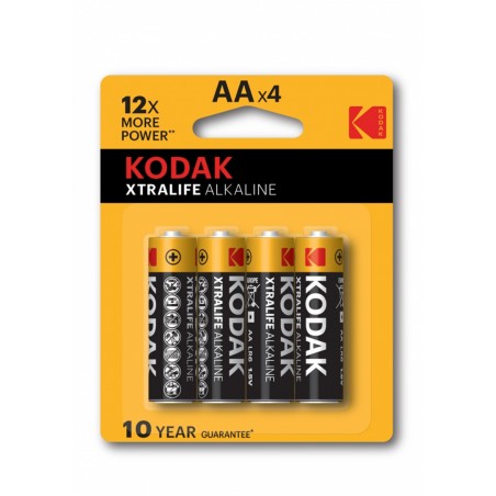 4 piles AA 1,5V KODAK