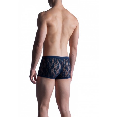 ManStore M853-Boxer BungeePant homme dentelle marine dos