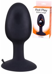 Plug anal ventouse Roll Play avec bille XL