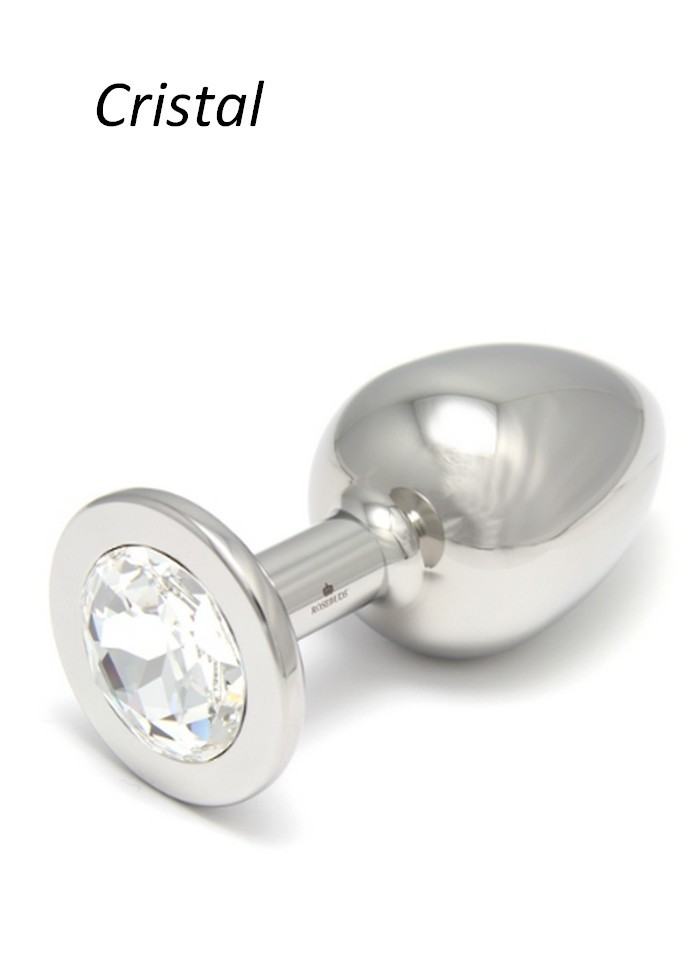 Rosebud Plug anal Cristal - Taille XL - 440 grs diamètre 4 cm sophielibertine