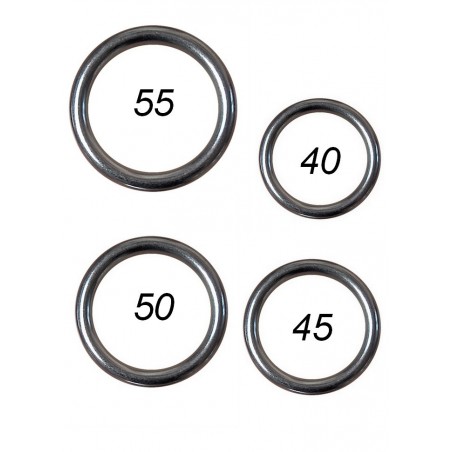 Cockring anneau acier Smooth Nickle-Free Cockring 40,45,50,55