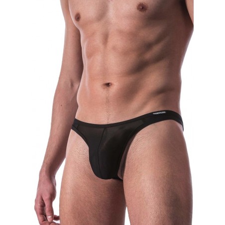 Lasso string avec cockring noir M101 Manstore