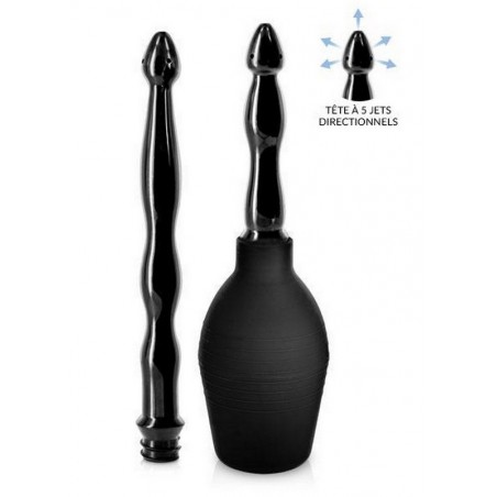 Poire Lavement Anal Canules Showerplay Noir