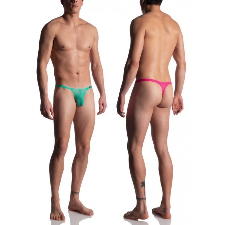 ManStore M904 String homme Tower Rose ou Vert