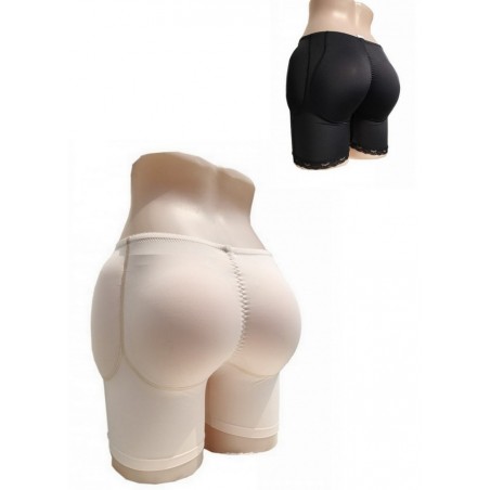 Culotte travesti rembourrée Fesses et Hanches noir-beige-chair