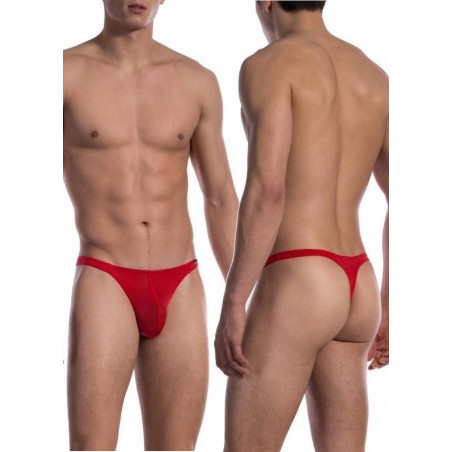 OlafBenz 1201-String homme Riostring rouge recto verso