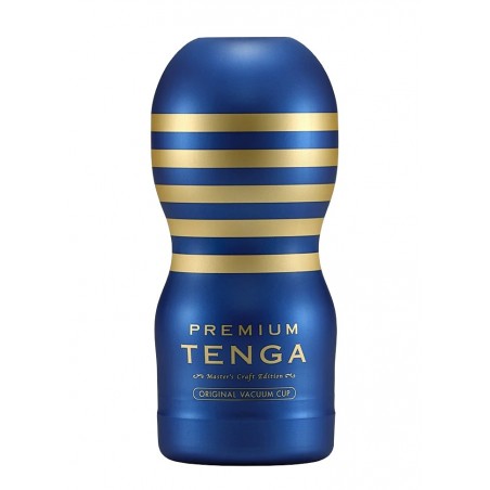 Tenga Premium Masturbateur homme Jetable Succion Original Vacuum Cup Bleu Or