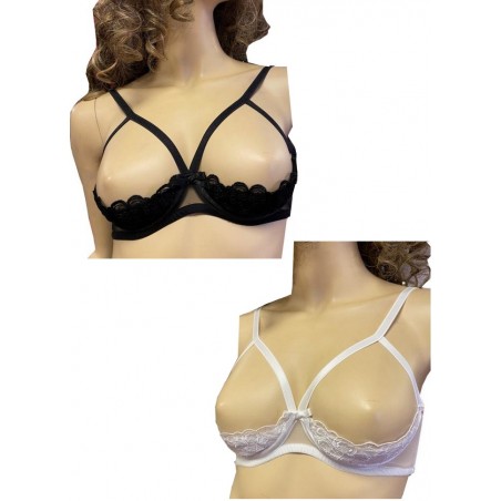 FoliesbyRenaud Sophie Soutien gorge redresse seins Noir ou Blanc