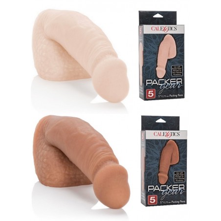 Gode mou Packing Penis avec testicules 12.75 cm