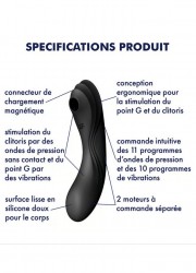 Satisfyer Curvy Trinity Sophie Libertine Vannes sexshop