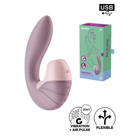 Satisfyer Supernova Stimulateur clitoris et point G