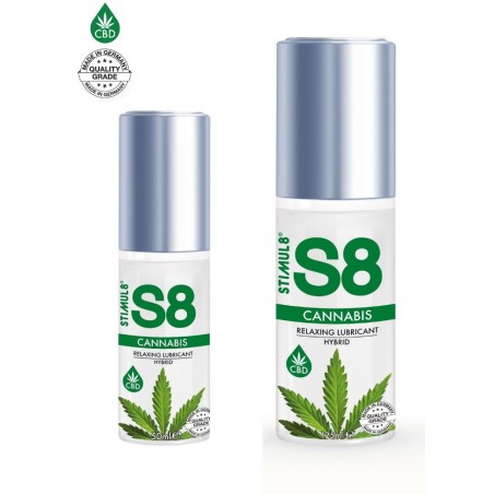 S8 Lubrifiant Hybrid Cannabis Lube 50ml &125ml