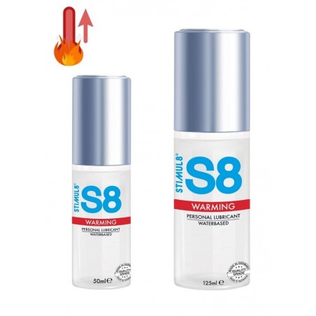 S8 Lubrifiant Eau S8 WB Warming Lube chauffant - 50ml & 125 ml