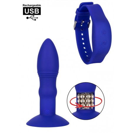 Plug anal vibrant avec télécommande à distance sous forme de montre discrète en vente chez Sophie Libertine