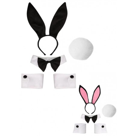 Kit de déguisement bunny lapine sexy playboy pour Pâques en vente chez Sophie Libertine Vannes