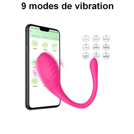 Oeuf vibrant rechargeable à petit prix en vente chez Sophie Libertine Vannes sexshop