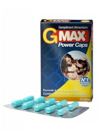 Aphrodisiaque homme GMax - 10 gélules-sophie libertine