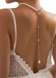 Ou trouver des bijou de dos pour mariée à Vannes ? Boutique Sophie Libertine Accessoires collier de pour mariage