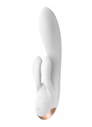 Rabbit pour femme Satisfyer double flex un sextoy révolutionnaire qui stimule clitoris et le point G