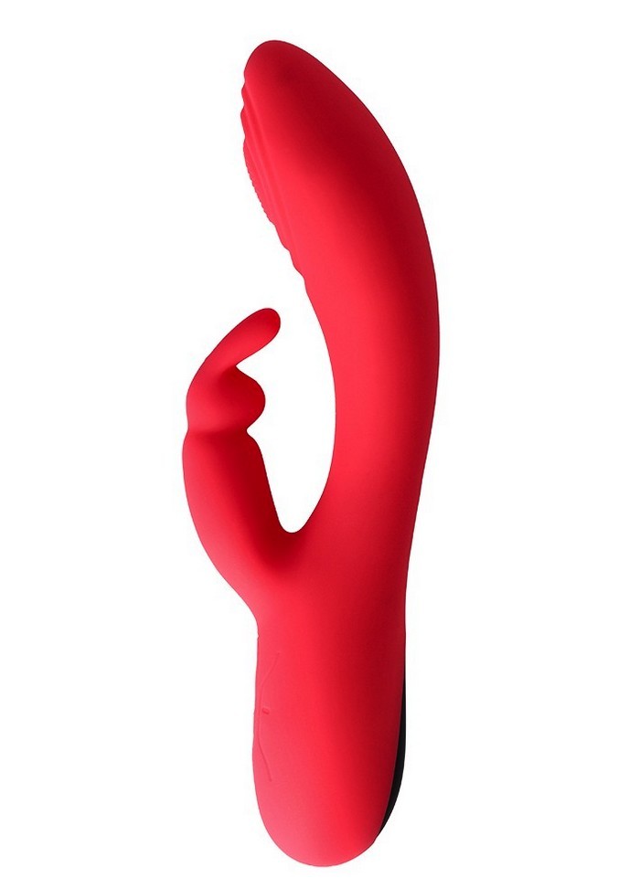 Virgite Vibromasseur Rabbit Rechargeable Clitoris & PointG Taping V9 rose