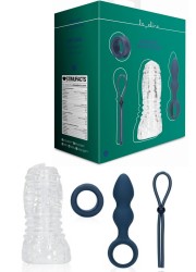 Coffret de sextoy pour homme Stormy  Forecast avec masturbateur plug cockring - Sophie Libertine Vannes