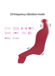 Stimulateur de clitoris rechargeable et vibrant qui s'enfile sur le doigt - sextoy pour femme et couple en vente au sexshop