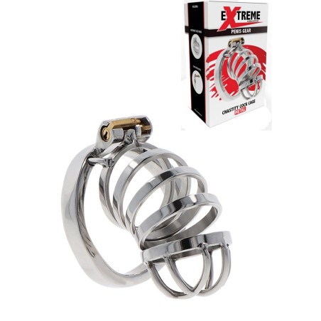 HiddenDesire Extreme Cage de chasteté Acier Chastity Cock Cage Metal-sophielibertine