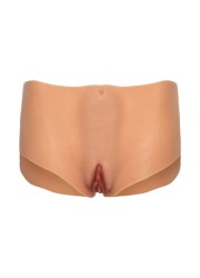 Culotte en silicone avec Vagin tunnel et Anus ouvert-sophielibertine