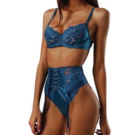 Lingerie coquine pour femme en dentelle et satin en vente chez Sophie Libertine Vannes