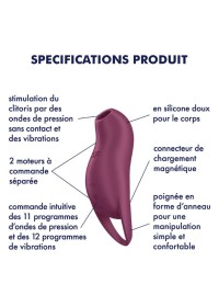 Sextoy pour femme Satisfyer Pocket pro 1 en vente chez Sophie Libertine Vannes sexshop