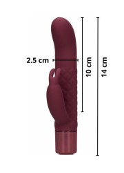 Rabbit rechargeable petite taille avec stimulateur de clitoris en vente chez Sophie Libertine Vannes