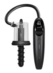 Plug anal vibrant avec gaine d'aspiration rechargeable pour une stimulation complète de l'anus