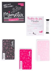 Jeu de société pour adultes, parfait pour animer les soirées.
Rires garantis avec Mimetix et ses expressions amusantes à mimer.