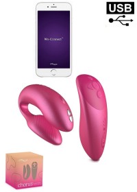 WeVibe Chorus Couple stimulateur clitoris et point G-Connecté-sophie-libertine